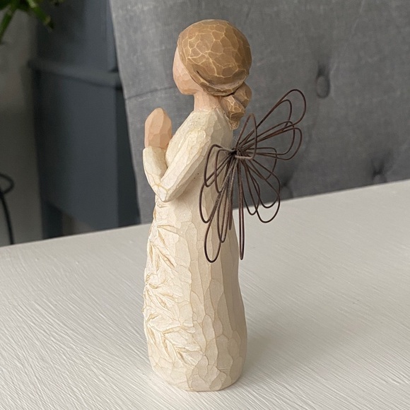 Willow Tree Angel Figurine A Tree, A Prayer with Wings Strength Beauty Peace - Picture 8 of 10